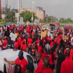 Ghana youths protest