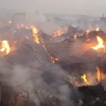 Video: Fire guts popular Bodija market, destroys property in Ibadan