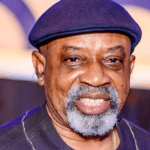 Ngige unhappy, a sitting minister made to stand behind a fmr Senator-Madunagwu