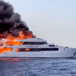 3 British tourists missing after boat catches fire off Egypt's Red Sea coast