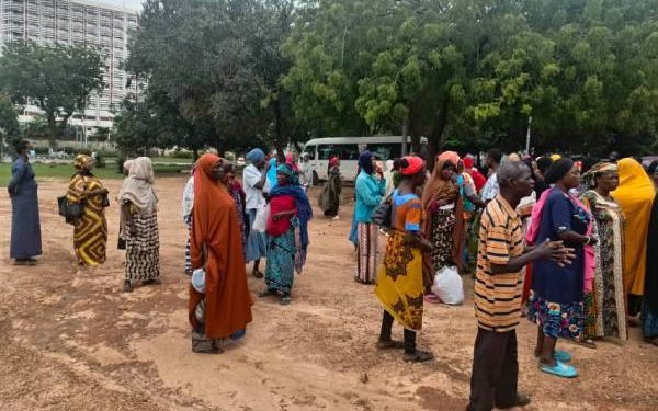 Nigerians Protest Unending Fuel Scarcity In Abuja Trending News