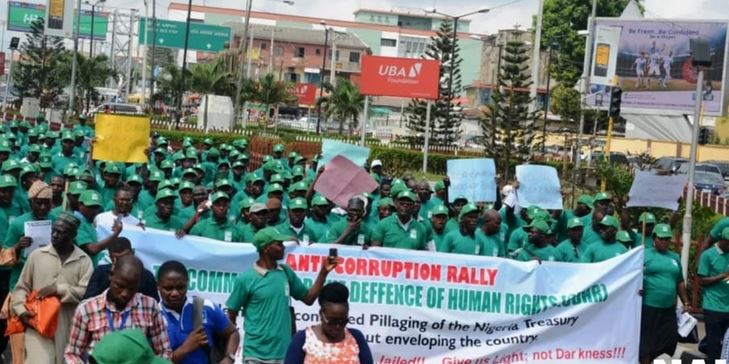 Corruption: Activists stage Protest in Abuja