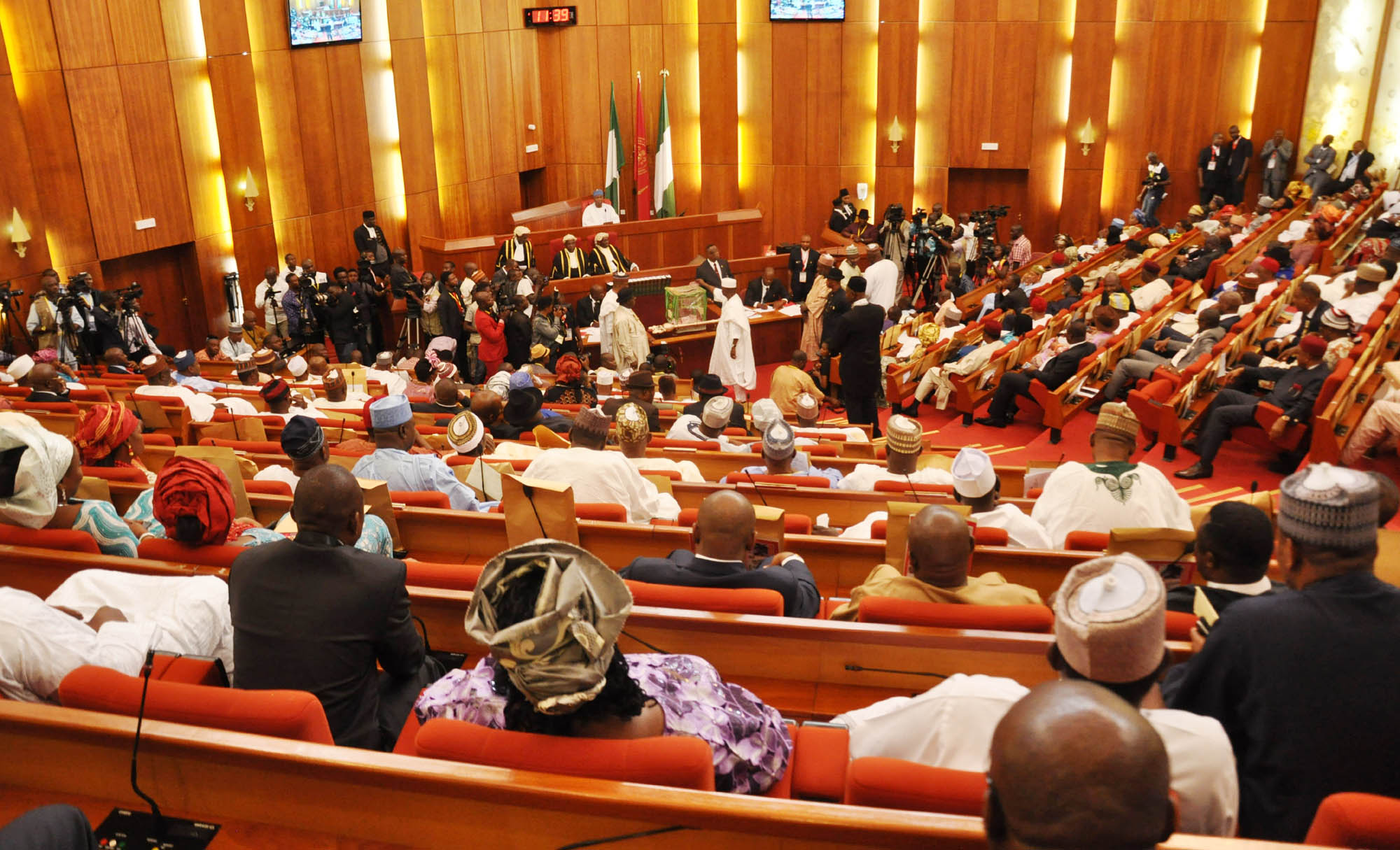 PDP Senators return to chambers for plenary