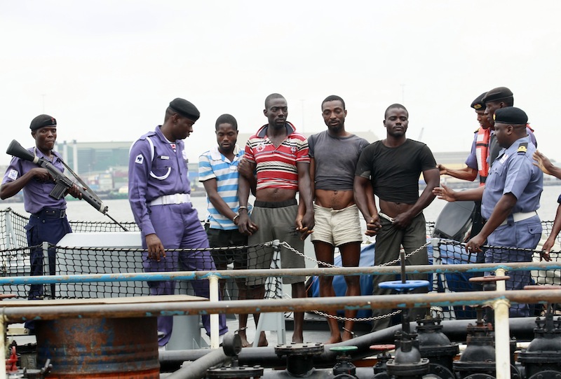 Nigerian Navy arrests 16 Oil thieves in Warri