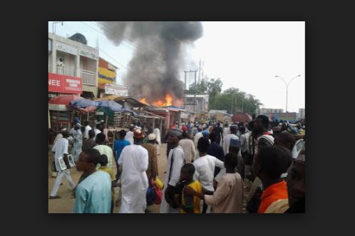 Lagos: Popular Yaba market razed by fire