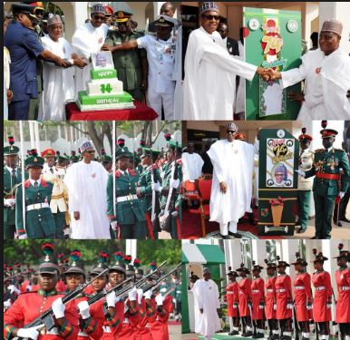 Buhari marks 74th birthday with special military parade