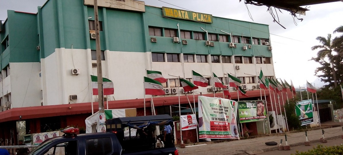 PDP workers protest against non-payment of salaries