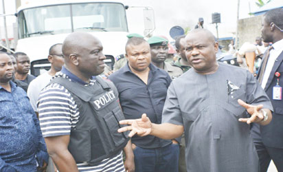 Police sack six personnel attached to Wike