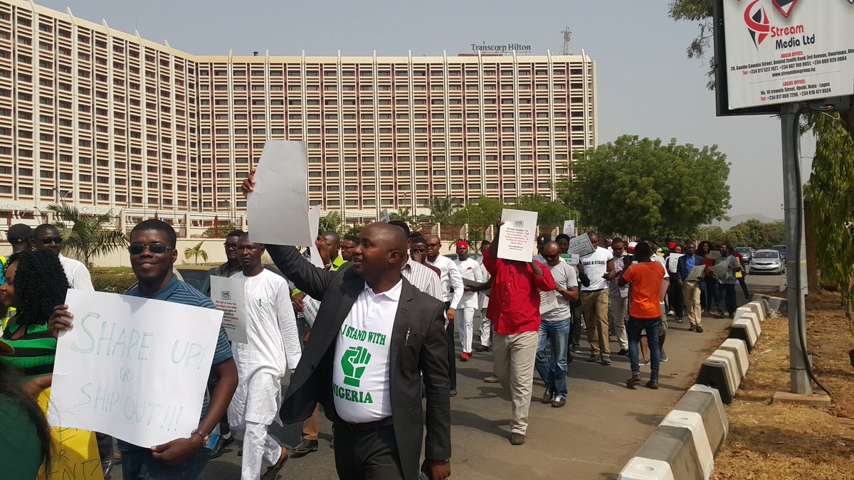 Pro, anti government rallies take place in Abuja