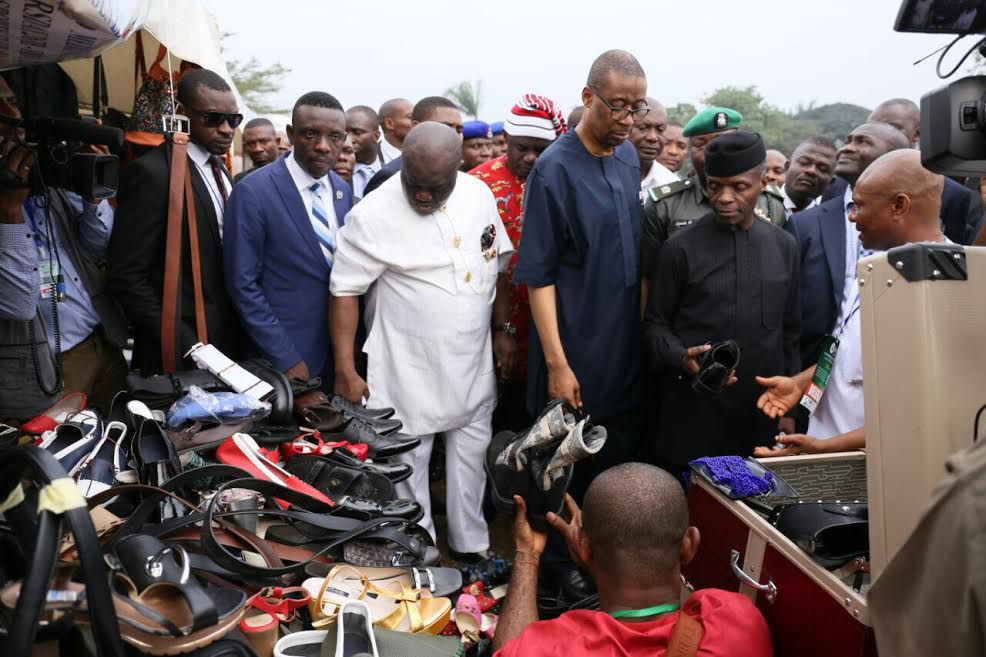 Osinbajo meets with Small and Medium Scale Entrepreneurs