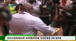 Akinwunmi Ambode votes - TVC