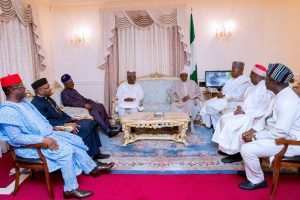 President Buhari with Governors in London -TVC
