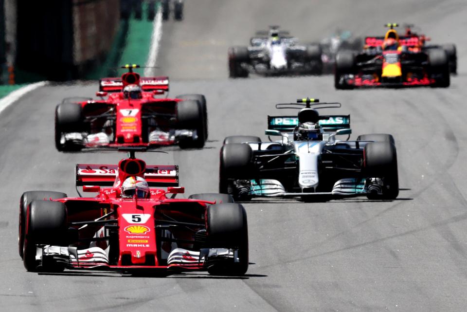 Vettel edges Bottas to win Brazilian GP, Hamilton finishes fourth