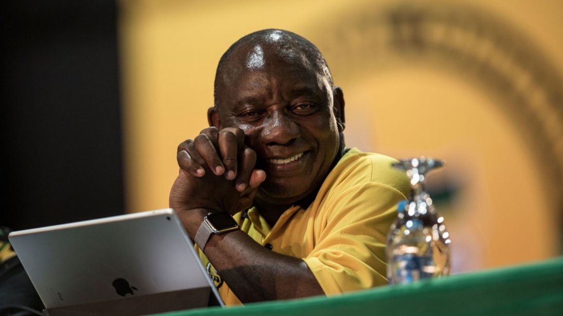 Ramaphosa elected new leader of ruling ANC