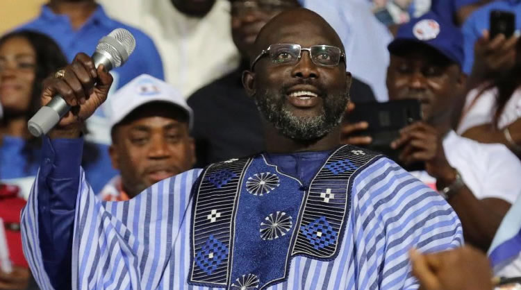 Liberia to swear in new leader ex-soccer star George Weah