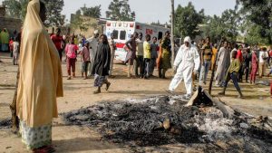 Seven killed, 7 injured as four female bombers attack two Borno communities