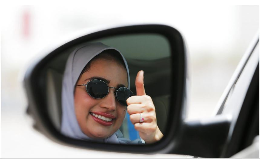 Saudi Women Take Victory Laps As Driving Ban Ends Trending News