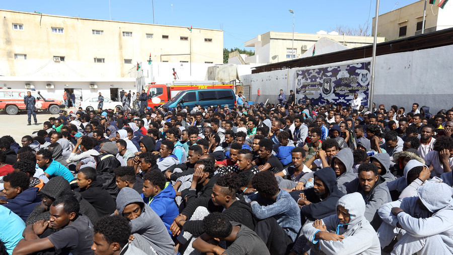 Hundreds of migrants trapped in detention centers in Libyan capital after clashes