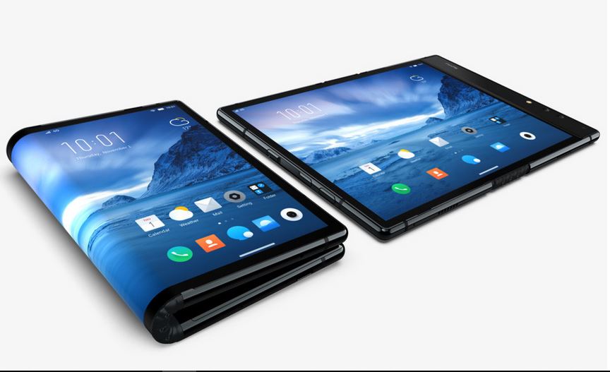 Tech manufacturer releases world’s first commercial foldable smartphone