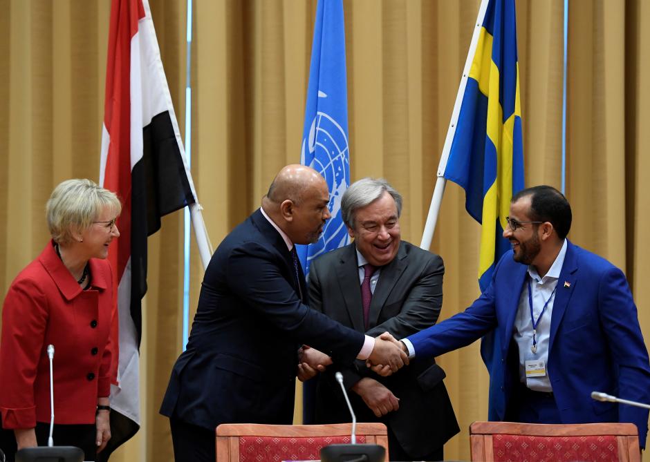 U.N. Envoy returns after Sweden talks to implement ceasefire
