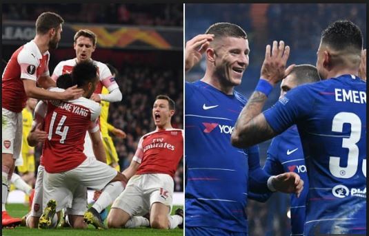 Arsenal, Chelsea go through to reach last 16 of Europa League