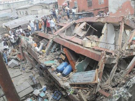 #LagosBuildingCollapse: Scores rescued from rubble