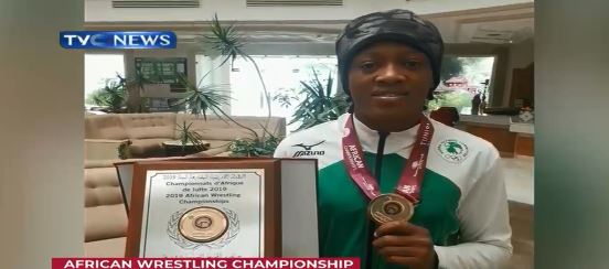 Nigeria’s Adekunroye emerges best wrestler in Tunisia