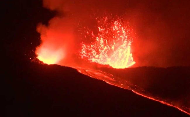Europe’s Mount Etna erupts, spews ash and fire into the sky