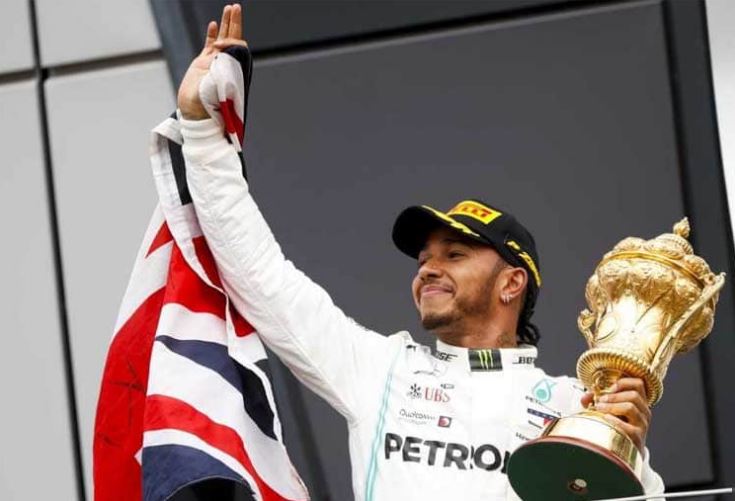 Hamilton wins British GP for a record sixth time