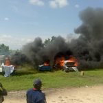 Army burns down four trucks of fish allegedly owned by Boko Haram