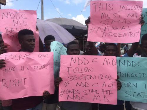 Ilaje youths protest non-inclusion in NDDC appointments