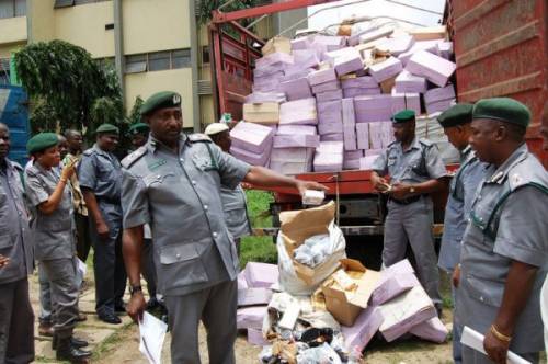 Customs raid Lagos warehouse, seize N5bn Codeine, Tramadol