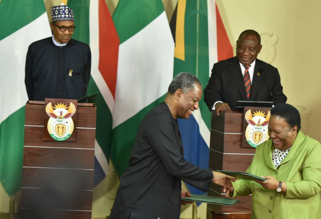 Nigeria, South Africa seek closer ties