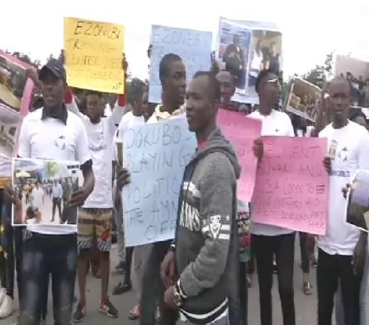 N/Delta ex-militants protest non-payment of training allowance, empowerment