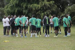 Super Eagles holds first training session ahead Benin clash