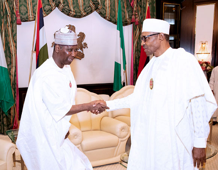 Buhari receives UNGA President, says rehabilitation of IDPs imperative