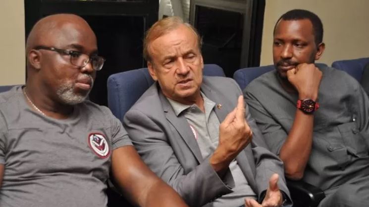 Image result for Gernot Rohr confirms contract talks with NFF