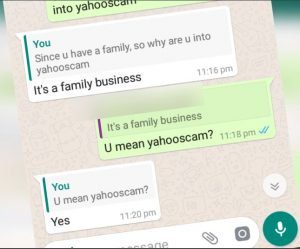 Beware Girls:see How Yahoo Boys Was Caught Hiding A Girl Inside