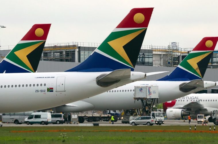 South African Airways suspends intercontinental flights until May 31