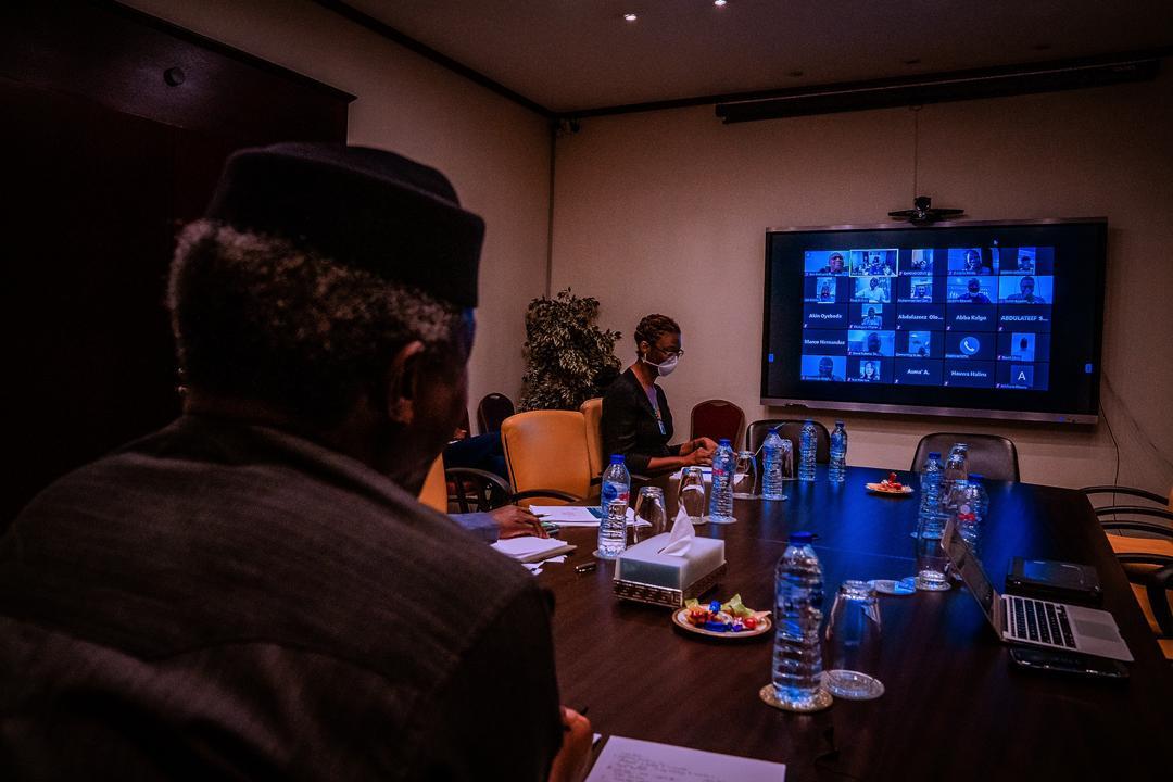 COVID-19: VP Osinbajo holds video conference with Governors ...