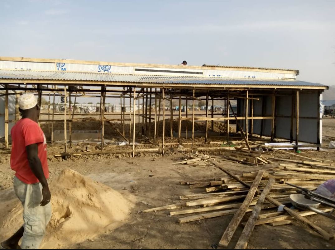 IOM builds quarantine shelters in N/East as Borno records first case