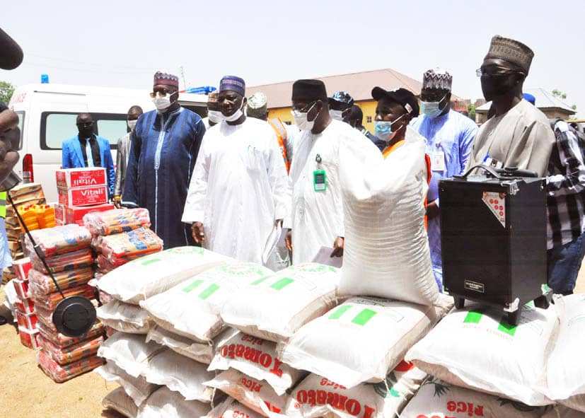 COVID19: Gombe Receives Donation of 2 Ambulances, Food Items, PPEs ...