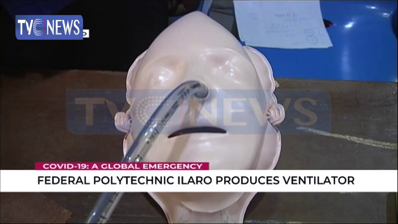Federal Polytechnic Ilaro produces Ventilator - YouTube