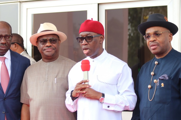 South-South governors support forensic audit of NDDC