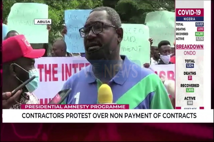 Presidential Amnesty Contractors protest payment delay