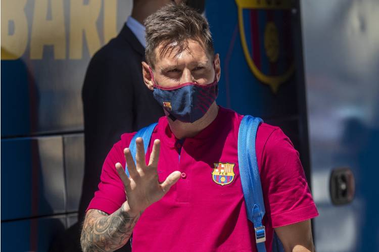 Lionel Messi misses Barcelona’s COVID-19 test