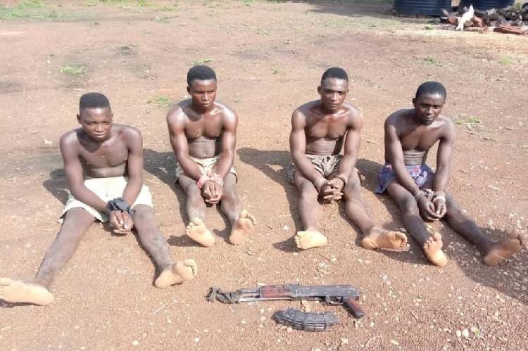 Troops arrest 4 bandits, recover arms, ammunition in Benue, Nasarawa