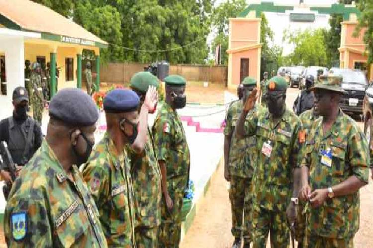COAS Buratai visits Sokoto, inspects ongoing projects at Division 8