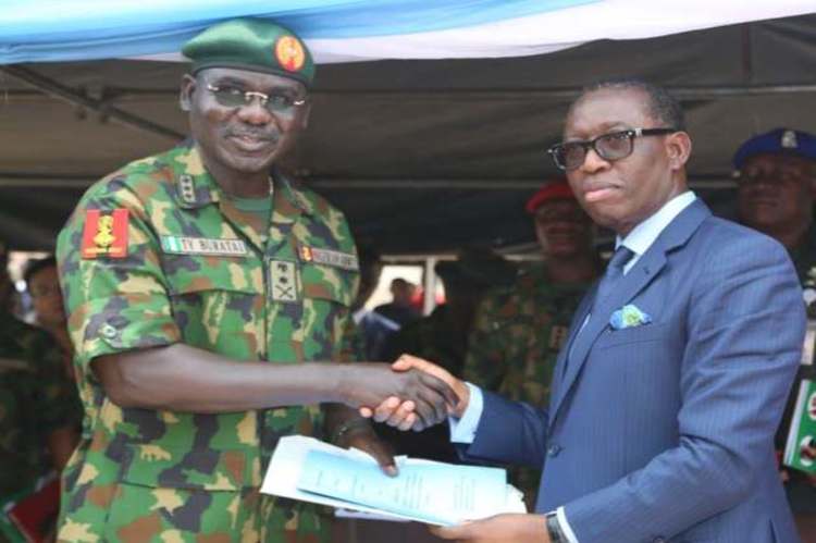 Okowa commends military for sustenance of peace in South-South