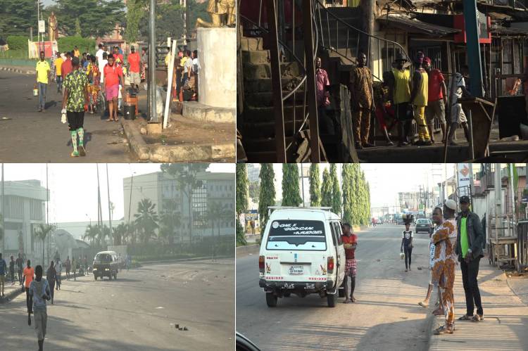 #EndSARS: Some Edo residents defy 24-hour curfew